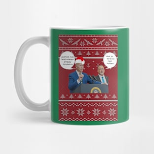 Happy Holidays Ugly Christmas Sweater Mug